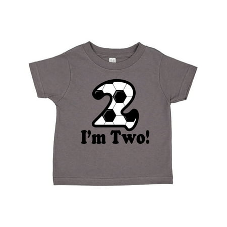 

Inktastic 2nd Birthday Soccer Party Gift Toddler Boy or Toddler Girl T-Shirt