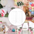 thumbnail image 3 of WZTO Acrylic Pedestal Stand 2PCS Clear Tall Pedestal Display Cube 31X11X11Inch Flower Tower Art Stand Square Pedestal Display Riser for Easel Display Decor Ideal for Wedding Receptions biological, 3 of 9