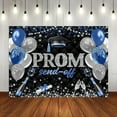 thumbnail image 4 of Prom Send Off 2026 Graduation Backdrop Red and Black Class of 2026 Prom Background Party Decorations Congrats Grad Banner Photo Booth Props, 4 of 4