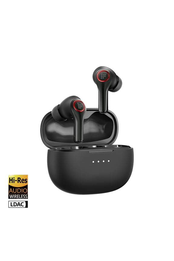 Hybrid ANC Earbuds with 3X Noise Reduction and 40H Playtime, IPX5 Water Resistant, Bluetooth 6.0 & Auto-Pairing, 3 Modes, Quiet & Smart Tronsmart Sounfii NC 2