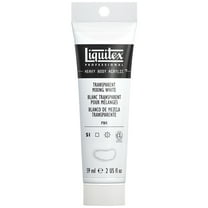 Liquitex Professional Heavy Body Acrylic Color, 2 oz. Tube, Transparent Mixing White