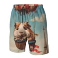 thumbnail image 4 of Fotbe Hot Air Balloon Guinea Pig Trajes de Baño Estampados para Hombre, Shorts de Verano de Secado Rápido, Ropa de Playa, Bañadores-X-Large, 4 of 6
