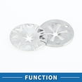 thumbnail image 6 of Unique Bargains Heat Protection Clamping Discs Washer No.N90796501 for Audi A3 2015-2024 Metal Silver Tone 30 Set, 6 of 6