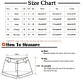 thumbnail image 3 of Posijego Summer Womens Cotton Linen Shorts Elastic Waist Wide Leg Shorts for Women Beach Casual Shorts, 3 of 7