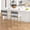 2pcs-Gold, variant on 25.5 Inch Bar Stools Set of 4, PU Leather Upholstered Counter Height Bar Stools with Back Support & Footrest, Heavy Duty Metal Frame Bar Chairs for Kitchen Counter Island Dining Room, Gray
