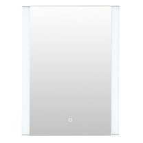 Serra 24" Aluminum Frameless Clear Surface-Mount Lighted Mirror Medicine Cabinet