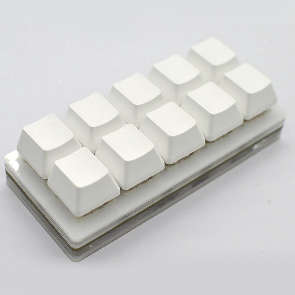 New Programmable Mechanical Keyboard 10 Keys Macro Keypad Blue / Red Switch Diy Usb Programming Shortcut Outemu Hot Swap Osu