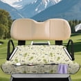 thumbnail image 3 of XYZCANDO Universal 2-Seat Golf Cart Seat Cover With 4 Storage Pockets - Non-Slip Washable Terry Cloth Golf Cart Accessory, 3 of 9