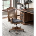 thumbnail image 2 of Home Fare Ian Banker s Desk Chair  Bonded Leather Seat, 2 of 2