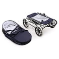 thumbnail image 5 of Just Like Mommy 3-in-1 Doll Pram/Carrier/Stroller - Navy/White, 5 of 10
