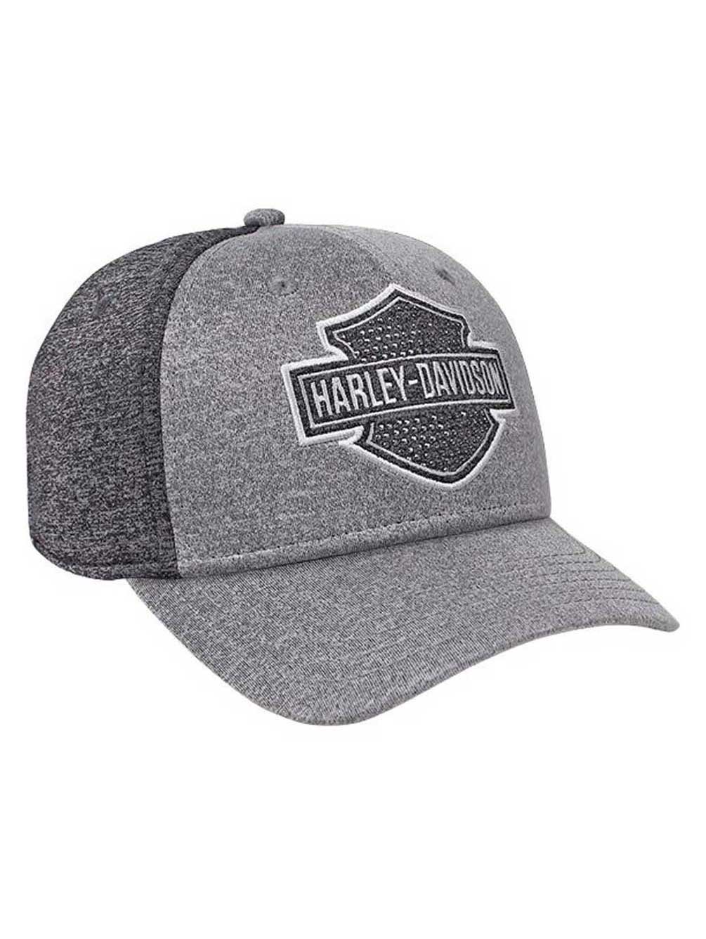 HarleyDavidson Women's Heathered Gray Adjustable Back Baseball Cap BC20063, Harley Davidson