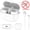 White, variant on Replacement Wireless Charging Case for Samsung Galaxy Buds 3 SM-R530, Buds3 Charger Box w/ Charging Cable, Built-in 590mAh Lithium-ion Battery (USB C)