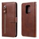 thumbnail image 1 of Estuche de Cuero PU con Cierre para Motorola MOTO G9 Play , Funda Protectora con Billetera y Correa, 1 of 5