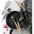 thumbnail image 3 of Kitchen Utensil Set 11 Pieces Kitchen Utensils Set Kitchen Accessories Silicone & Wood Cookware Set, 3 of 4
