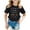 Z-231Black, variant on Big Kids Girls T Shirt Short Sleeve Crew Neck Polka Dot Print Soft Comfortable Basic Tee Top For Casual Daily Wear White 11-12 Years