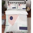 thumbnail image 1 of 3D Abstract Color Geometry Quilt Cover Set Bedding Set Duvet Cover Pillowcases, 1 of 3