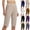 Army Green, variant on ZKunhua Womens High Waist Capri Pants Solid Color Stretchy Sports Yoga Pants Workout Trousers with Zipper Pockets