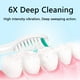 thumbnail image 3 of Cabezales de cepillo de dientes de repuesto compatibles con Aoremon con Philips Sonicare E-Series, paquete de 6, 3 of 8