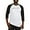 Black/White, variant on CafePress - Delta Sigma Phi Black Logo Baseball Jersey - Cotton Baseball Jersey, 3/4 Raglan Sleeve Shirt