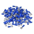 thumbnail image 1 of Electrical Spade Connectors - High Conductivity Female Spade Connector, 100PCS FDD2250 for 1.5-2.5mm Cable, with InsulatingShell, 1 of 7