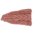 thumbnail image 2 of Wrapables® Thick Cable Knit Headband, Pink, 2 of 4