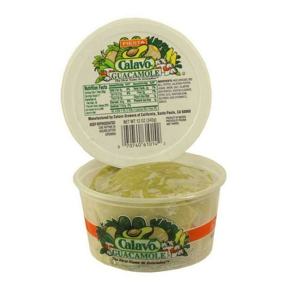 Calavo Medium Fiesta Guacamole, 12 Ounce - 6 per case.