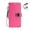 Hot Pink, variant on Entronix Folio Wallet Case for iPhone 13, PU Leather [6 Card Slots] Lanyard, Rose