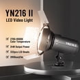 thumbnail image 3 of Luz de vídeo LED YONGNUO YN216 II 24 W 2700-8000 K con mando a distancia, 3 of 9