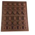 thumbnail image 1 of Cake pans molds new chocolate-shaped drop glue mold pyramid-shaped cake decorates the mold 2pcs (HTOOQ), 1 of 4