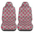 thumbnail image 2 of Fotbe Hearts And Lines Pattern Automotive Seat Covers for Cars Trucks and SUVs – Car Seat Covers for Front Seats,Protective Seat Covers,Vehicle Seat Covers, Set of 2, 2 of 9