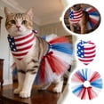 thumbnail image 1 of Festive Independence Day Pet Patriotic Holiday Apparel For Dogs And Cats Comfortable Lightweight Outfit, 1 of 6