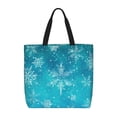 thumbnail image 1 of Balery Christmas Snow Bolsa de Mano para Mujeres con Cremallera, Bolsa de Gimnasio con Compartimentos, Bolsa para Laptop, Bolsa para Trabajo, 1 of 7
