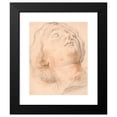 thumbnail image 2 of Willem Panneels 15x18 Black Modern Framed Museum Art Print Titled - Head of a Roman Woman, Quarter Profile Turned to the Right (1628 - 1630), 2 of 5
