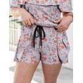 thumbnail image 4 of a.Jesdani Women Plus Size One piece Swimsuits Tummy Control Two Piece Bathing Suit Off Shoulder Ruffled Flounce Swimdress with Shorts Pink 2X, 4 of 12