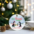 thumbnail image 6 of Best Friends Penguin Forever Christmas Ornament 2025, Personalized Best Friends 1st Xmas Ornament, Custom Name Penguin Friends Ornaments, Hanging Tree Christmas Decor Holiday Present mtvXFj, 6 of 6