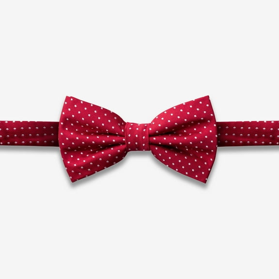 GoTie Men's Dotted Bowtie - Bow Ties Ready to Wear - Pretied Adjustable Ties for Short or Tall Men