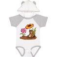 thumbnail image 3 of Inktastic Cute Chipmunk on Lunch Break with Flowers Boys or Girls Baby Bodysuit, 3 of 5