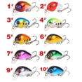 thumbnail image 2 of 2PCS 3cm/1.6g Spinner Equipment Accessories SwimBait Lure Crank Bait realistic silhouette Fishing Lure, 2 of 6