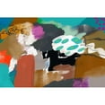 thumbnail image 3 of Auda, Christine 18x13 Black Modern Framed Museum Art Print Titled - Wild West, 3 of 5