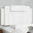thumbnail image 1 of vidaXL Coussin de Tête de Lit Blanc 100 cm Similicuir, 1 of 5