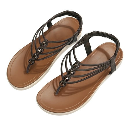 

Sandals Women Sandals Women Ladies Sandals Wedge Slide Slippers Women Ladies Outdoor Slippers Pearl Chain Soft Sole