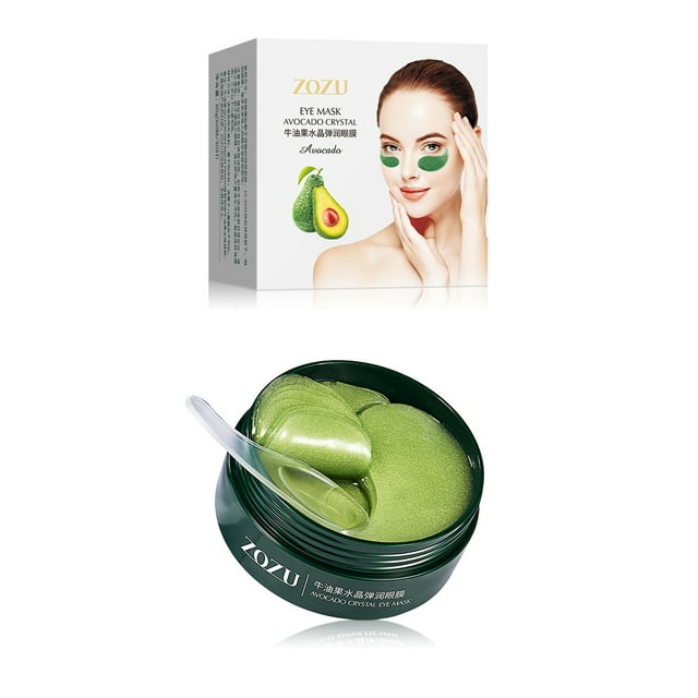 Parches de ácido hialurónico para ojos, tratamiento para bolsas y ojeras, ideal para belleza y cuidado personal, 60 parches para ojos, 30 pares, 80 ml