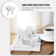 thumbnail image 3 of Modelo de animal de peluche Unicornio realista para adornar el escritorio del dormitorio Decoración de peluche, 3 of 6