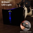 iPettie Kamino LED Light Pet Water Fountain 3L/101oz, UltraQuiet