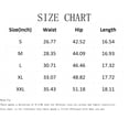 thumbnail image 4 of Womens Dress Shorts Casual 2026 Summer Elastic High Waist Button Shorts Pleated Beach Vacation Clothes (Blue,XXL）, 4 of 6