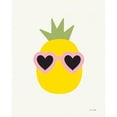 thumbnail image 3 of Kelle, Ann 12x14 Black Modern Framed Museum Art Print Titled - Sunny Pineapple, 3 of 5
