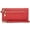 #4 Red, variant on Women Vegan Leather Wallet Wristlet with hand Strap, High Capacity & Multi-functional, Super Soft Leather Clutch Purse