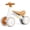 Brown, variant on GLAF Baby Balance Bike for 12-36 Months , Toddler balance bike with 4 Wheels , Indoor & Outdoor Bike Riding Toy, First B-day Gift, Brown