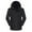 Black, variant on Windproof Winter Warm Coats for Womens Plus Size Men And Women Couple Style Sprinting Suit Three In One Or Two Outdoor Ski Riding Suit Hooded Warm Coat