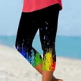 thumbnail image 4 of Women's Leggings, Leggings For Womens Summer Casual Sports Yoga Pants Tight Cropped Pants,Women's Legging 3XL, 4 of 6